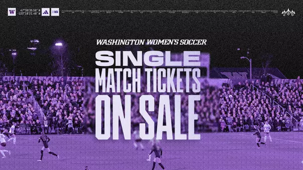 2026 Women's Soccer Single Match Tickets Graphic