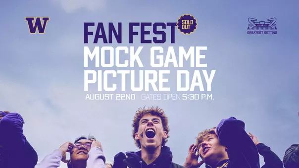 Fan Fest (sold out), mock game, picture day