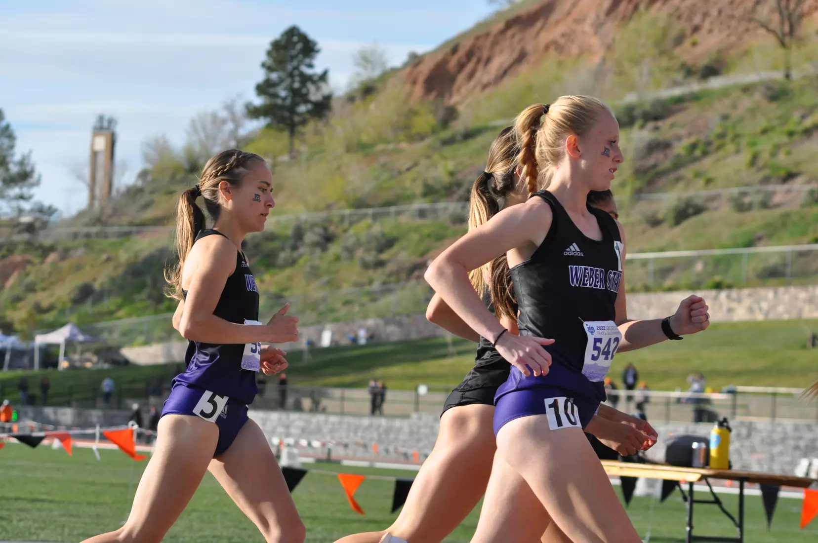 Maura, Abby 10k run -