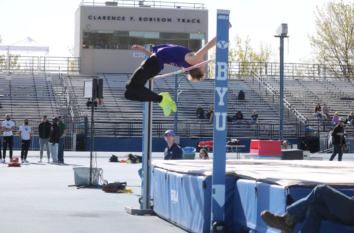 Men's Track and Field at the BYU Robison Invitational.