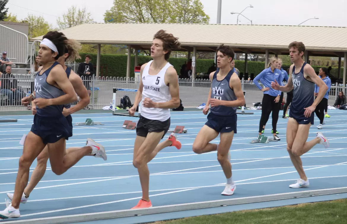 Men's Track and Field at the BYU Robison Invitational.