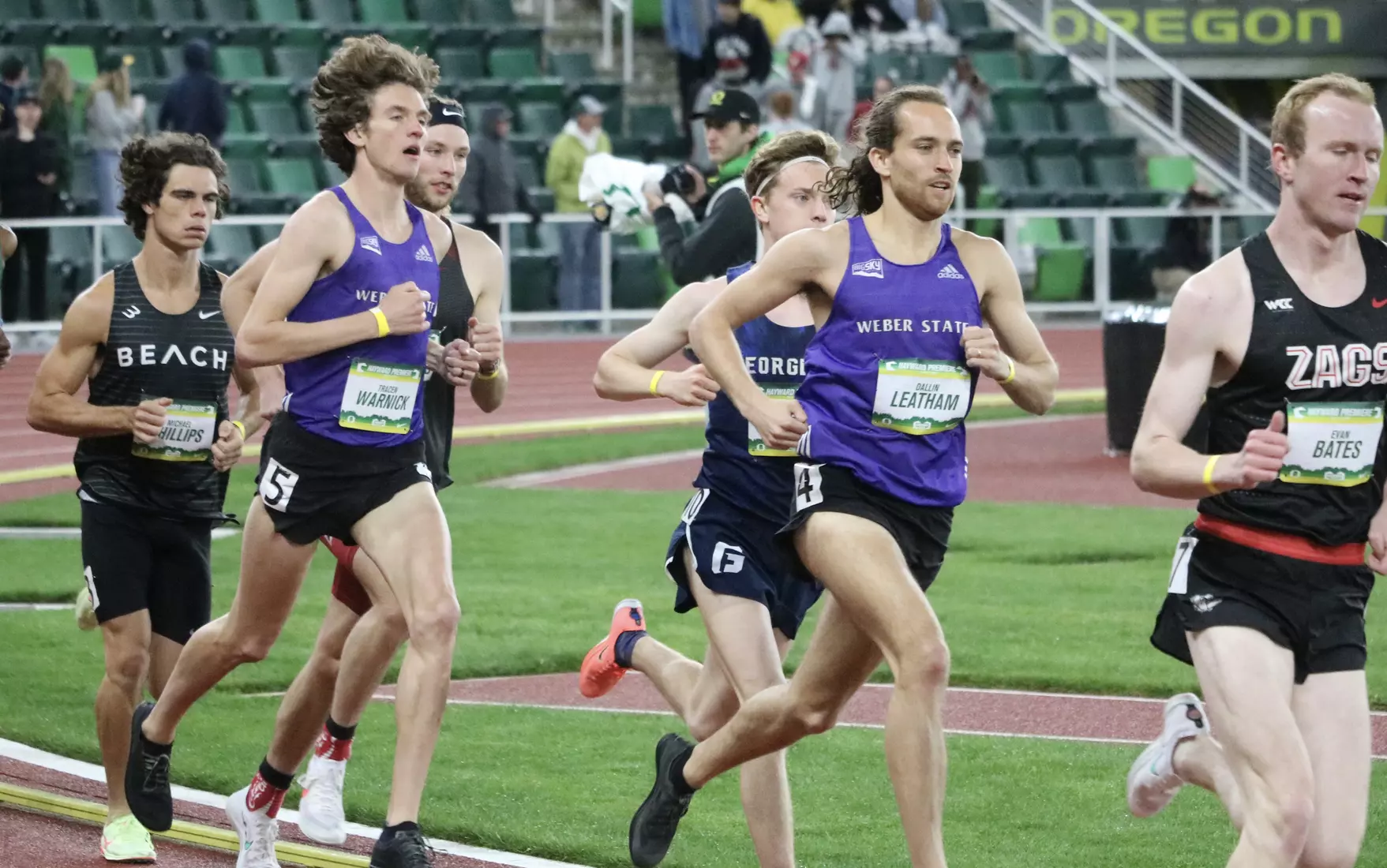 5000m Runners Hayward