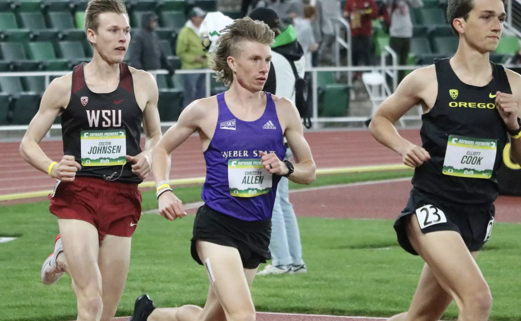 C. Allen 5000m at Hayward