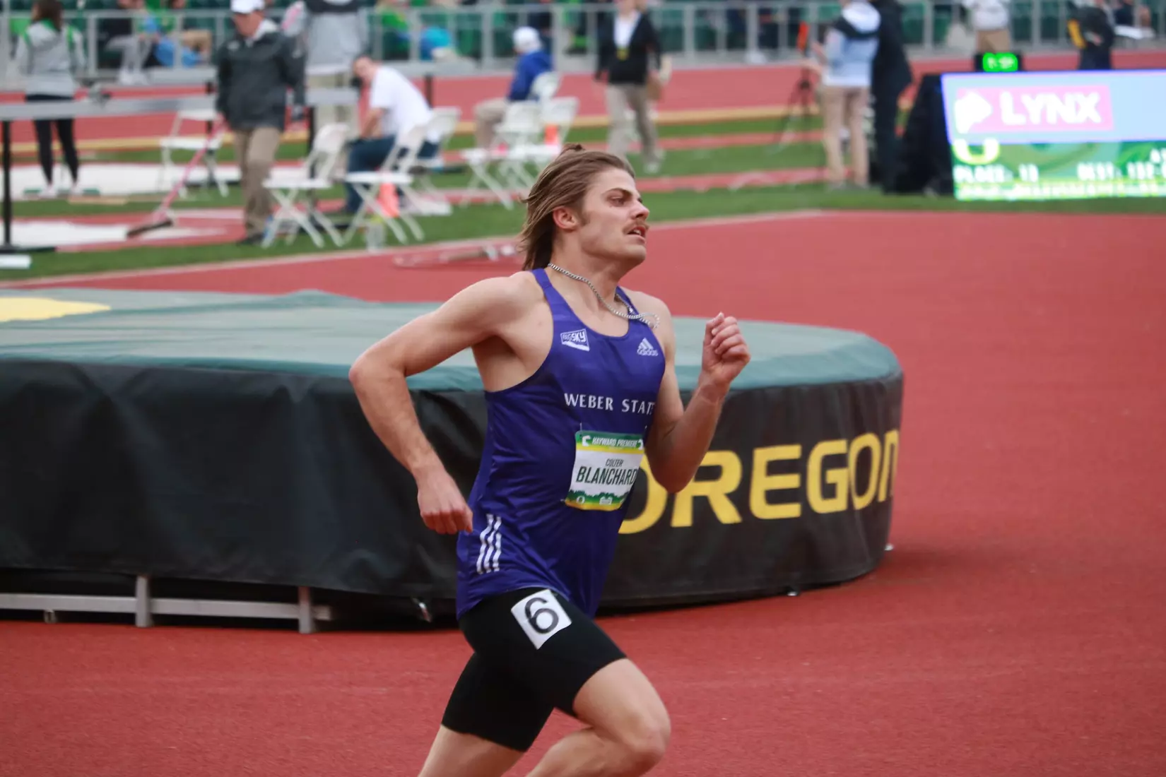 Colter Blanchard run at Hayward