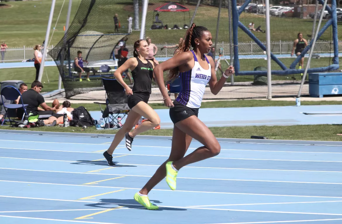 Women's Track and Field at the BYU Robison Invitational.
