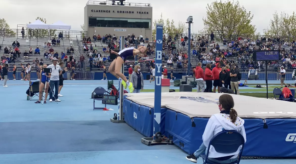 Women's Track and Field at the BYU Robison Invitational.
