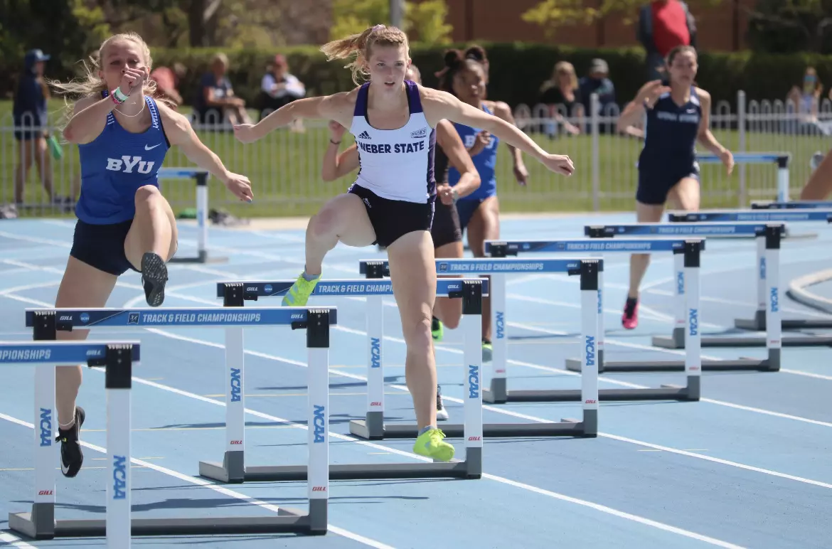 Women's Track and Field at the BYU Robison Invitational.