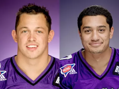 TREVYN SMITH (2nd Team), CAMERON HIGGINS (3rd Team), Named to 2008 Associated Press All-America Team