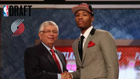 TV Coverage of Damian Lillard at the NBA Draft