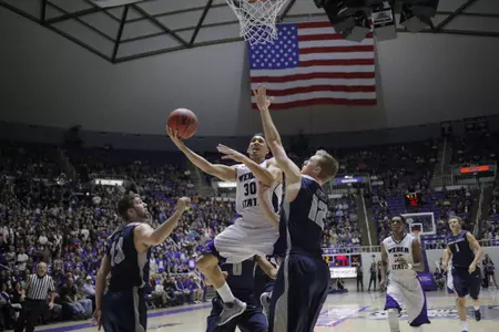 Wildcats drop home opener 77-71 to Utah State