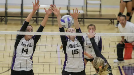 Weber State falls in four sets to Southern Utah