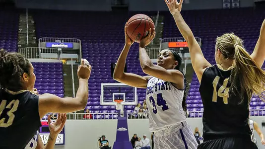 Okoye earns another steals record, Cats fall 71-42