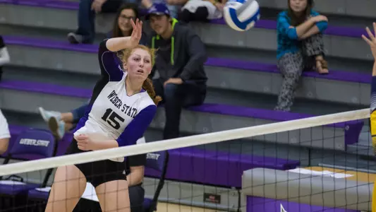 Wildcats suffer tough loss to Bears in five sets