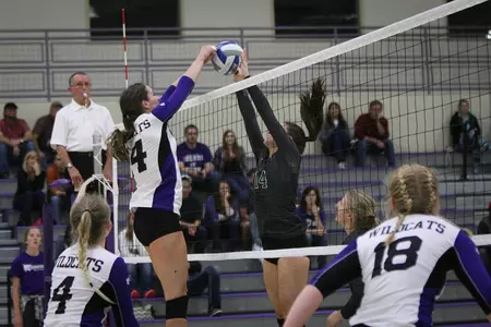 Weber State downs Portland State in four sets