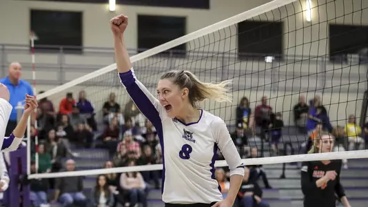 Megan Gneiting celebration