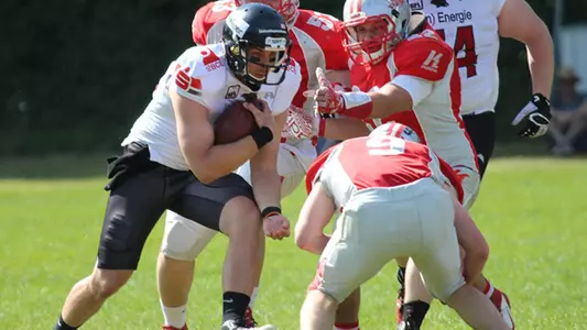 Jadrian Clark playing pro football in Germany