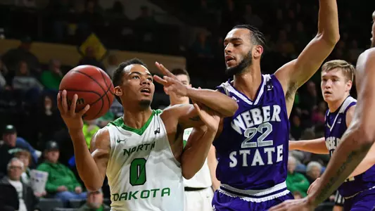 UND Men's Basketball v Weber St. 1-13-18