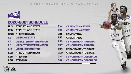 2020-21 MBB Big Sky schedule