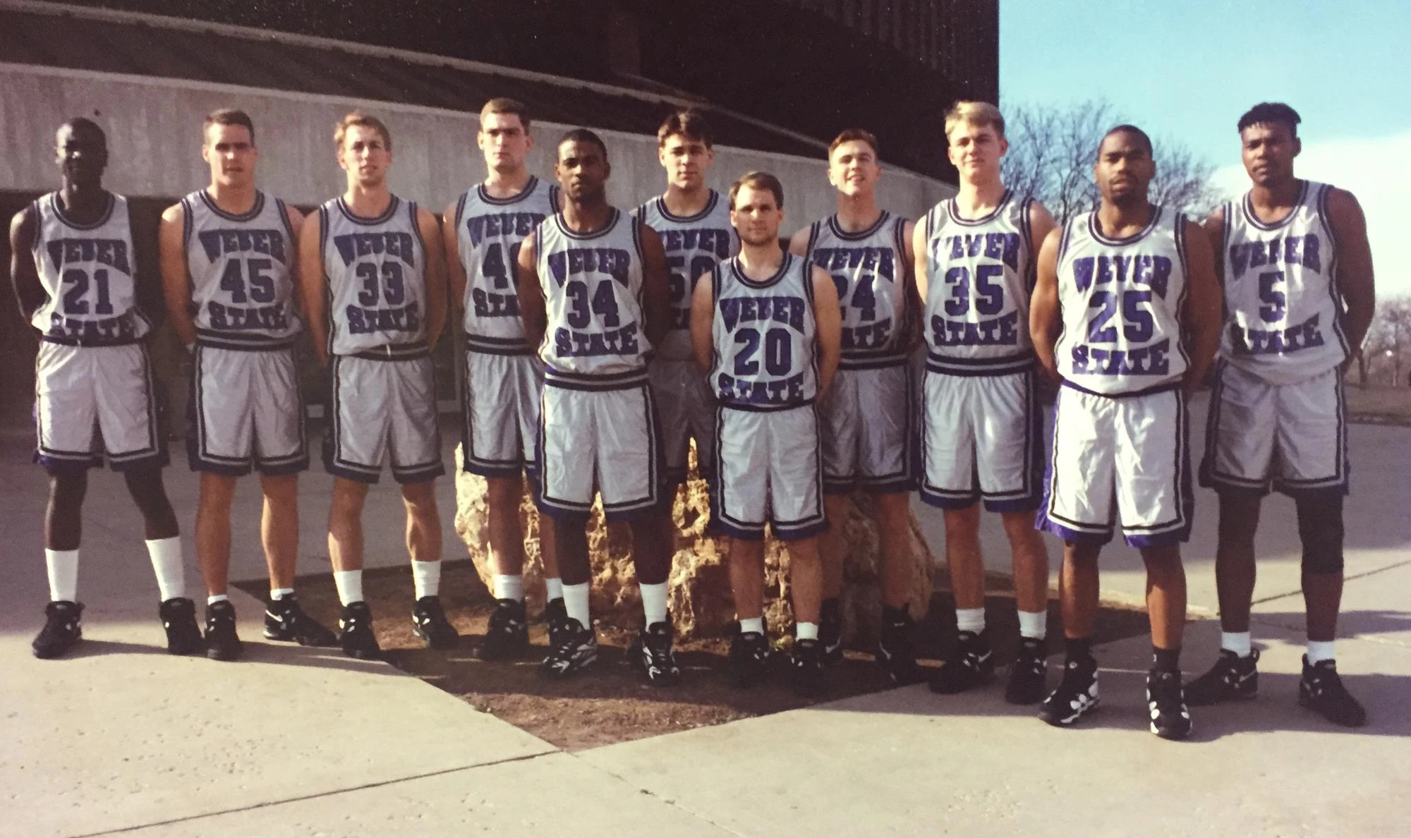 1994-95 MBB team picture