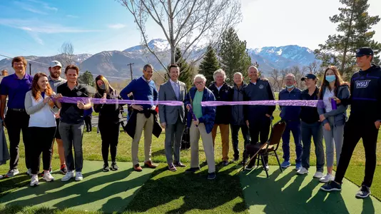 Golf Practice Facility Ribbon Cutting