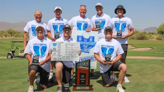 2022 Men's Golf Big Sky Champions