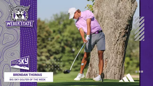 Brendan Thomas - Big Sky Golfer of the Week