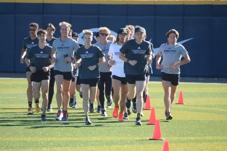 Men's cross country at the BYU Autumn Classic on Sept. 8