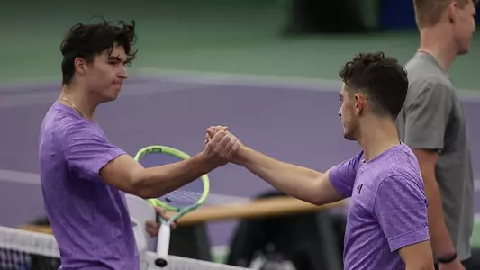 Connor Kruger and William Zulch during a match