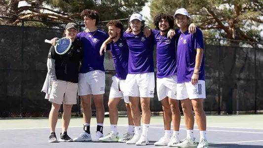 Men's Tennis during the match against Eastern Washington