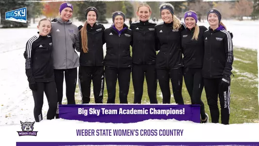 Women's cross country team academic champions