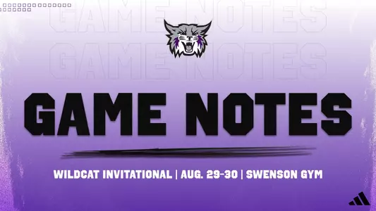 VB Game Notes - Wildcat Invite