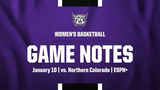 WBB vs. Northern Colorado Game Notes
