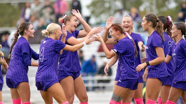 Lily Blum and team celebrating