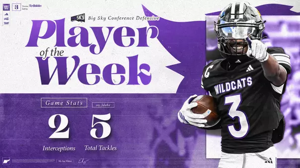 Trevian Tribble Player of the Week 2026