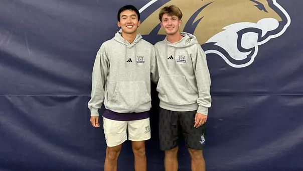 Dinh and Scholtz at Bobcat Invitational 2026