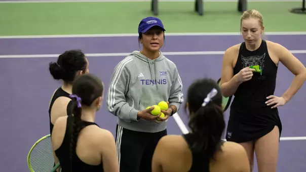 The Wildcats before a match against Utah Tech in 2026