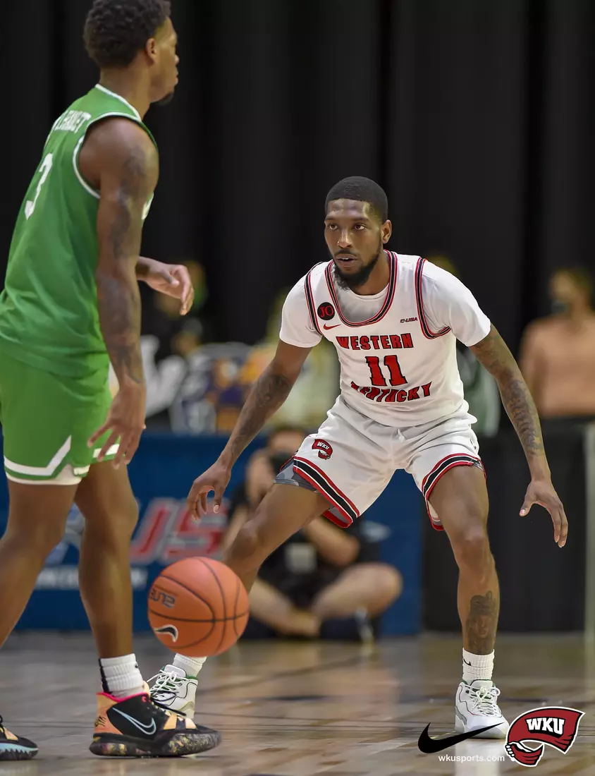N. Texas Mean Green vs WKU Hilltoppers during the CUSA Finals on March 13, 2021 at Ford Center at The Star in Frisco Tx
