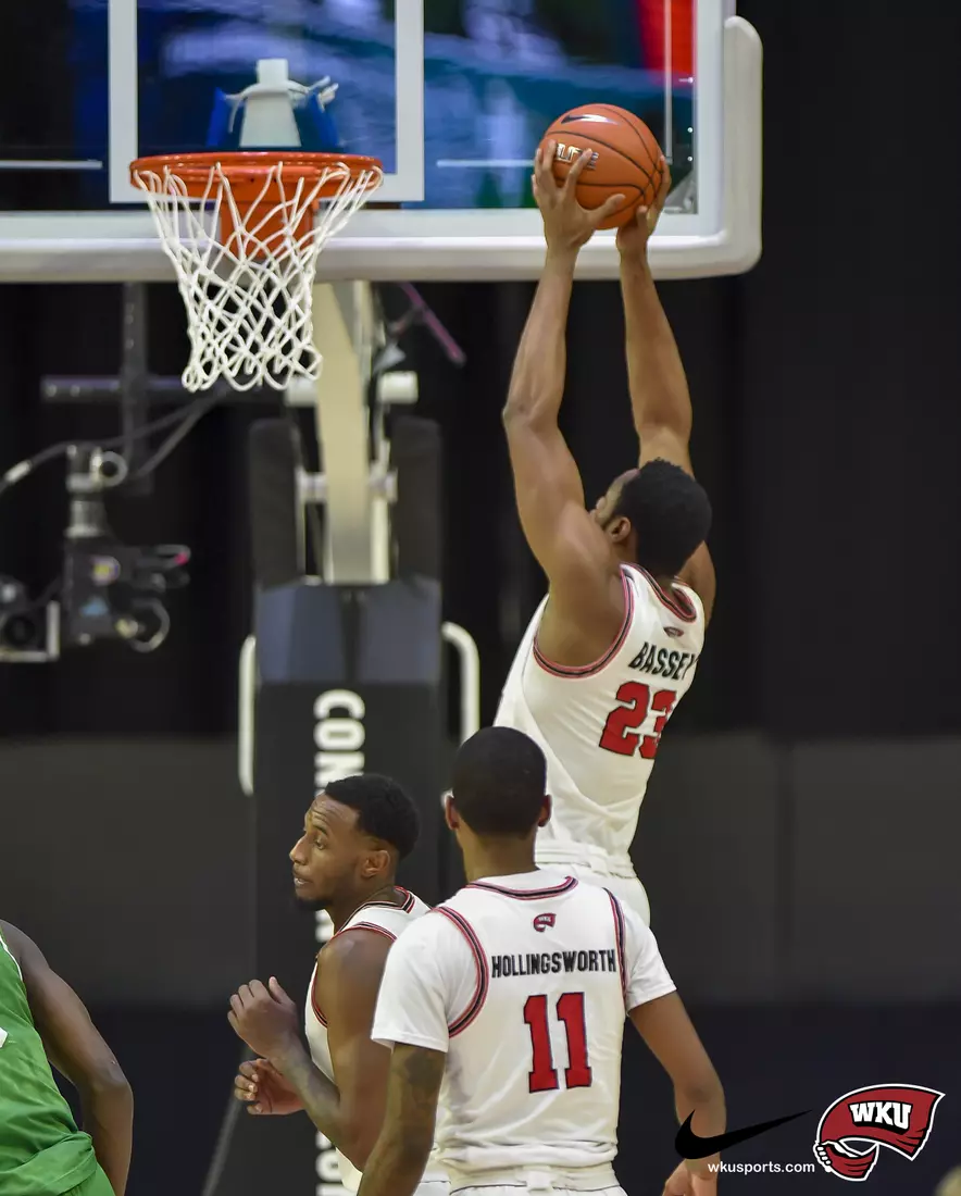 N. Texas Mean Green vs WKU Hilltoppers during the CUSA Finals on March 13, 2021 at Ford Center at The Star in Frisco Tx