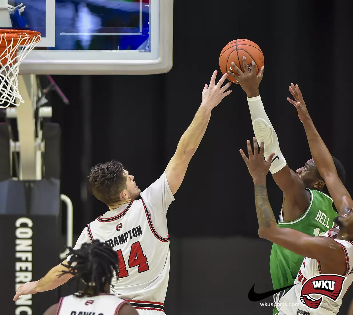 N. Texas Mean Green vs WKU Hilltoppers during the CUSA Finals on March 13, 2021 at Ford Center at The Star in Frisco Tx