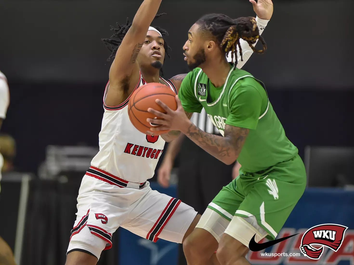 N. Texas Mean Green vs WKU Hilltoppers during the CUSA Finals on March 13, 2021 at Ford Center at The Star in Frisco Tx