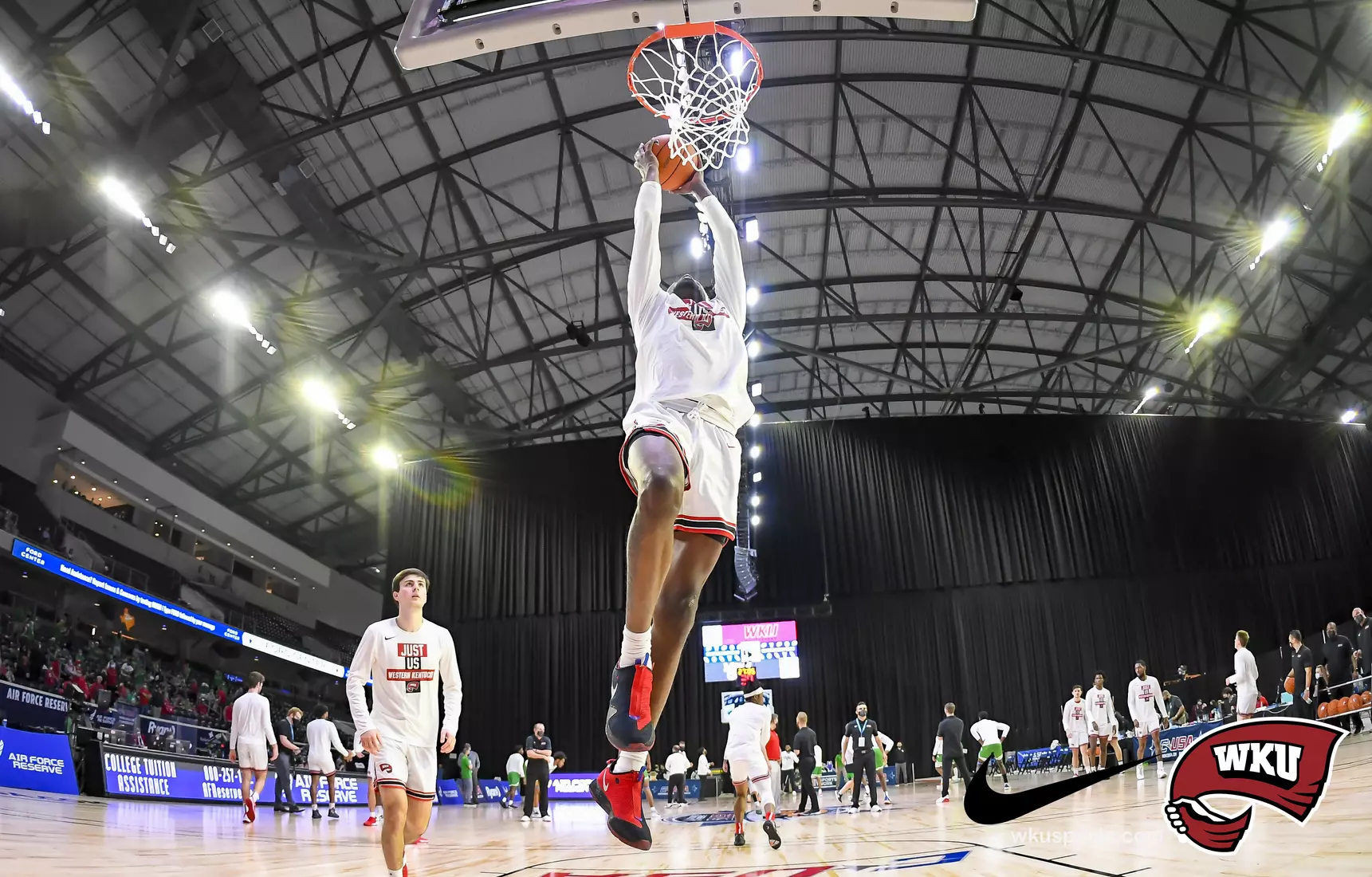 N. Texas Mean Green vs WKU Hilltoppers during the CUSA Finals on March 13, 2021 at Ford Center at The Star in Frisco Tx
