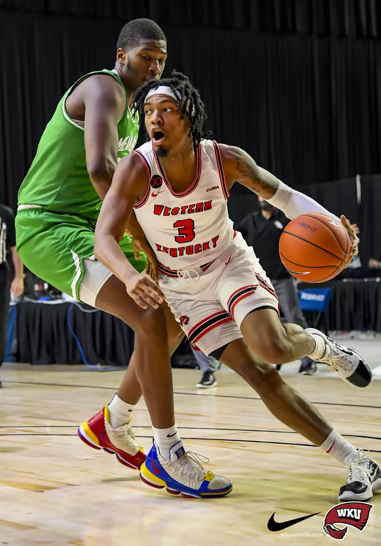 N. Texas Mean Green vs WKU Hilltoppers during the CUSA Finals on March 13, 2021 at Ford Center at The Star in Frisco Tx