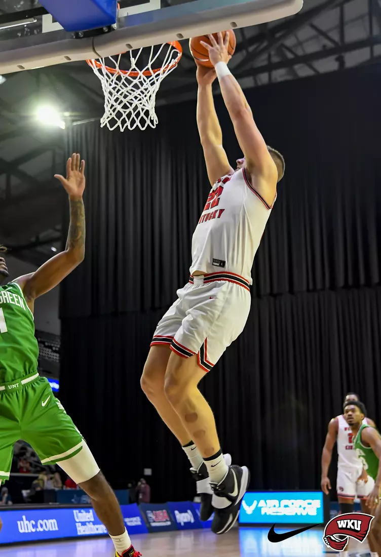 N. Texas Mean Green vs WKU Hilltoppers during the CUSA Finals on March 13, 2021 at Ford Center at The Star in Frisco Tx
