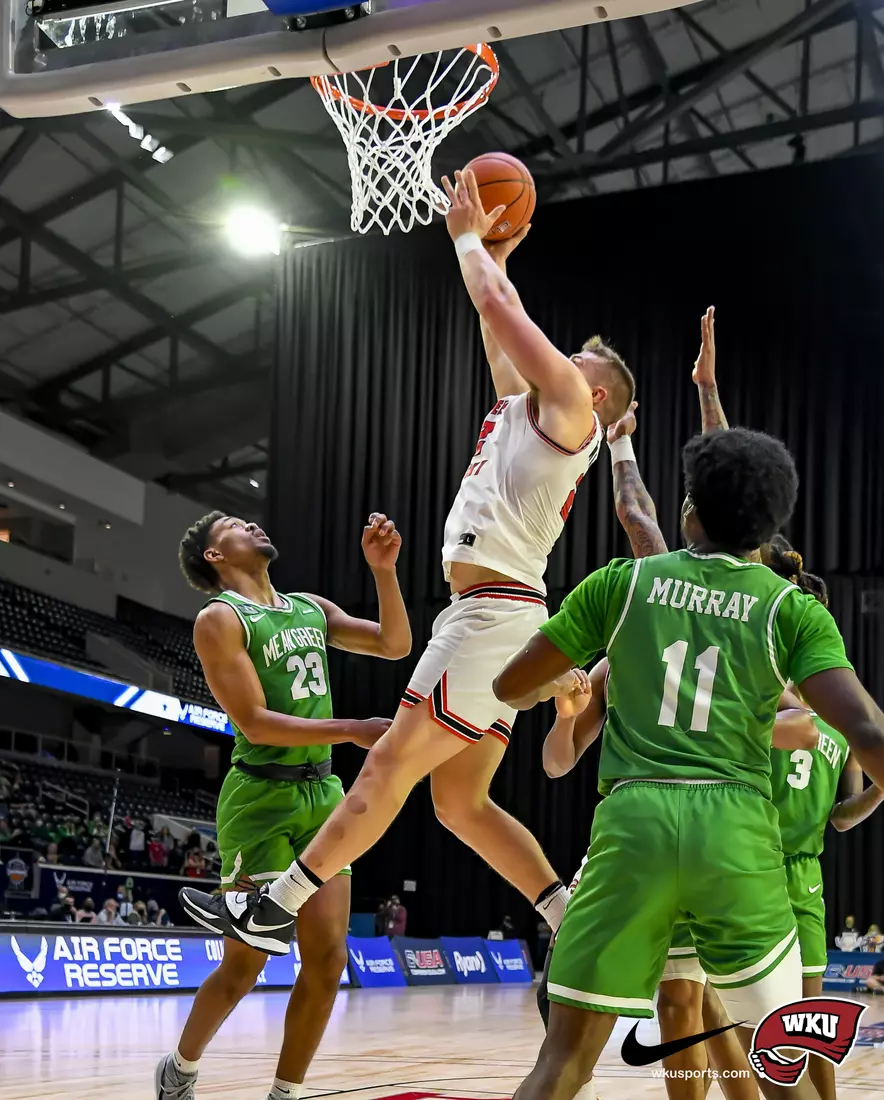 N. Texas Mean Green vs WKU Hilltoppers during the CUSA Finals on March 13, 2021 at Ford Center at The Star in Frisco Tx