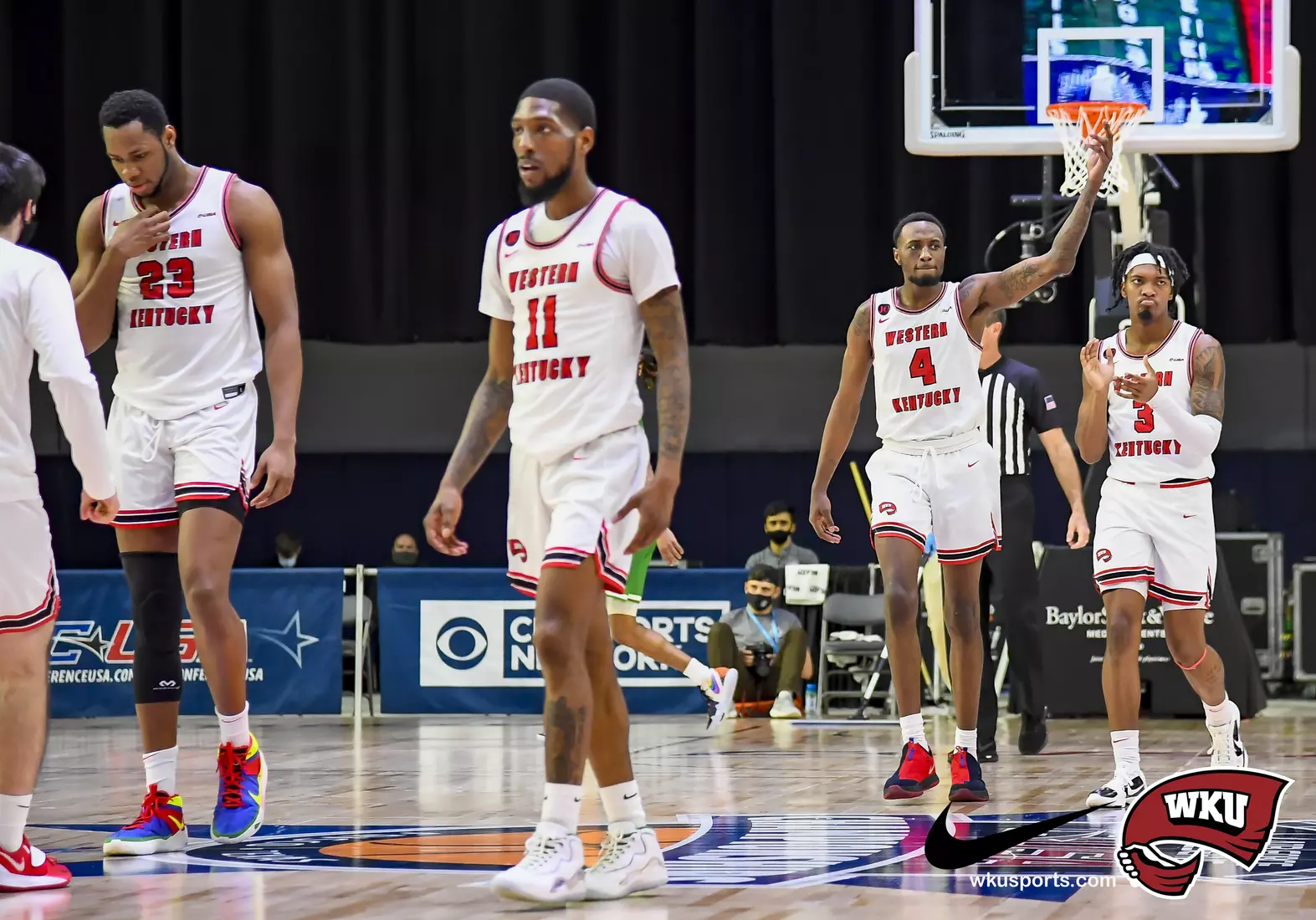 N. Texas Mean Green vs WKU Hilltoppers during the CUSA Finals on March 13, 2021 at Ford Center at The Star in Frisco Tx