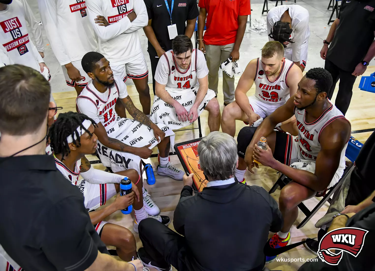 N. Texas Mean Green vs WKU Hilltoppers during the CUSA Finals on March 13, 2021 at Ford Center at The Star in Frisco Tx