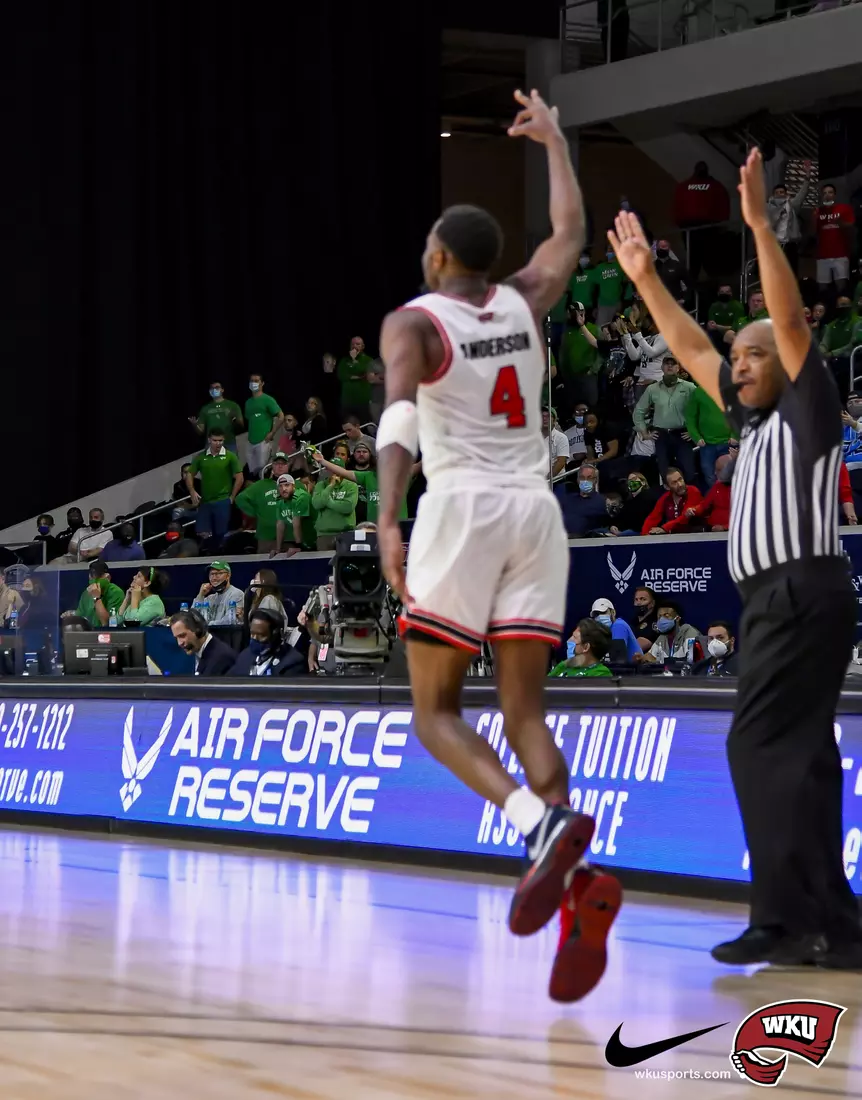 N. Texas Mean Green vs WKU Hilltoppers during the CUSA Finals on March 13, 2021 at Ford Center at The Star in Frisco Tx