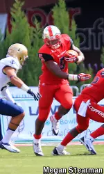 Running Back Antonio Andrews ran for 182 yards.