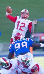 Quarterback Brandon Doughty leads the WKU offense.