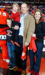 Jeff Brohm and family